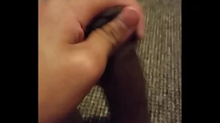 Young mint keeps moving down after he cums